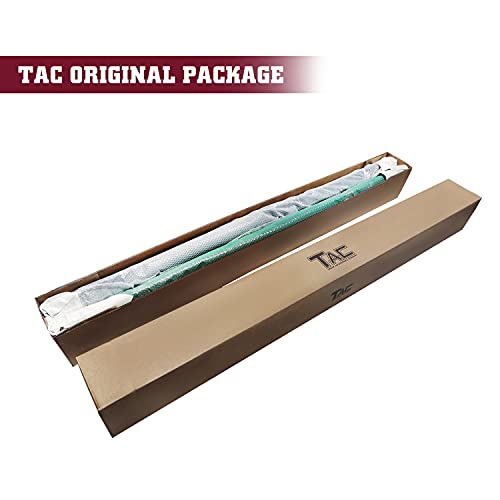 TAC Sidewinder Running Boards for 2022-2024 Toyota Tundra CrewMax, 4" Drop Black Side Steps M634