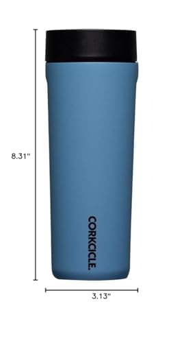 Corkcicle Commuter Cup Travel Mug Insulated Coffee Mug with Lid 17 oz Dragonfly J36810