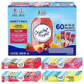 BLUE RIBBON Crystal Light Powdered Drink Mix Variety Pack - Lemonade, Fruit Punch, Raspberry Lemonade and Wild Strawberry - 60 Count