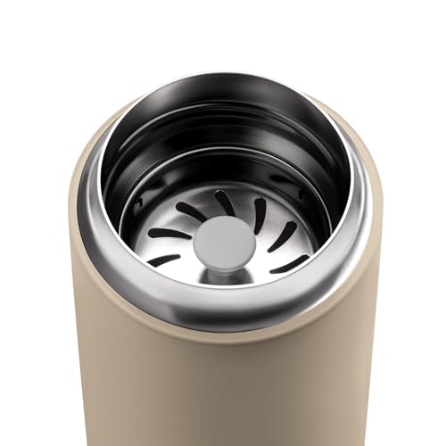 Fellow Carter Move Travel Mug 16 oz, Vacuum-Insulated Stainless Steel, Matte Black D615