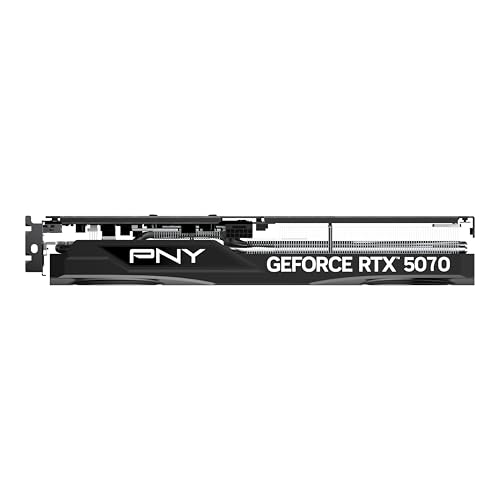 PNY NVIDIA GeForce RTX 5070 12GB ARGB Overclocked Triple Fan Graphics Card Q98989