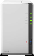 Synology 2 bay NAS DiskStation DS220j (Diskless), 2-bay; 512MB DDR4, White, Grey