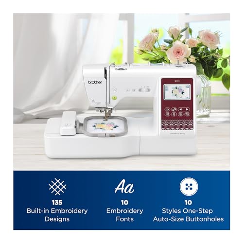 Brother SE725 Computerized Sewing and Embroidery Machine, Renewed Z516724