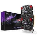 AISURIX RX 580 Graphics Card, 2048SP, Real 8GB, GDDR5, 256 Bit, Pc Gaming Video Card, 2XDP, HDMI, PCI Express 3.0 with Freeze Fan Stop for Desktop Computer Gaming Gpu