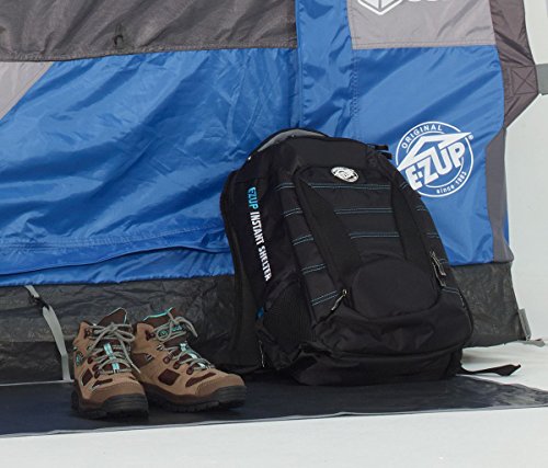 E-Z UP Camping Cube 6.4 for 10' Straight Leg Canopy, Royal Blue Z577682