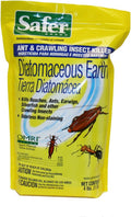 Safer Brand 51702 Diatomaceous Earth Ant and Crawling Insect Killer, 4-Pound Bag