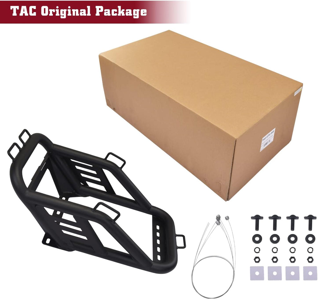 TAC Universal Spare Tire Carrier for 40 inch Truck Bed, Heavy Duty Black K191206