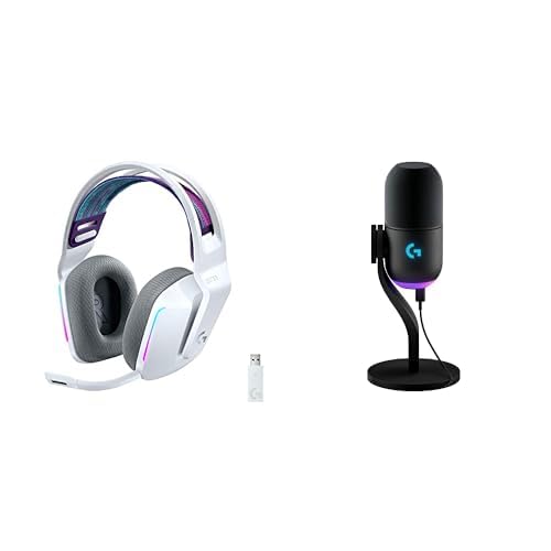 Logitech G733 Lightspeed Wireless Gaming Headset – Black, PC, PS5, PS4, Switch F9206