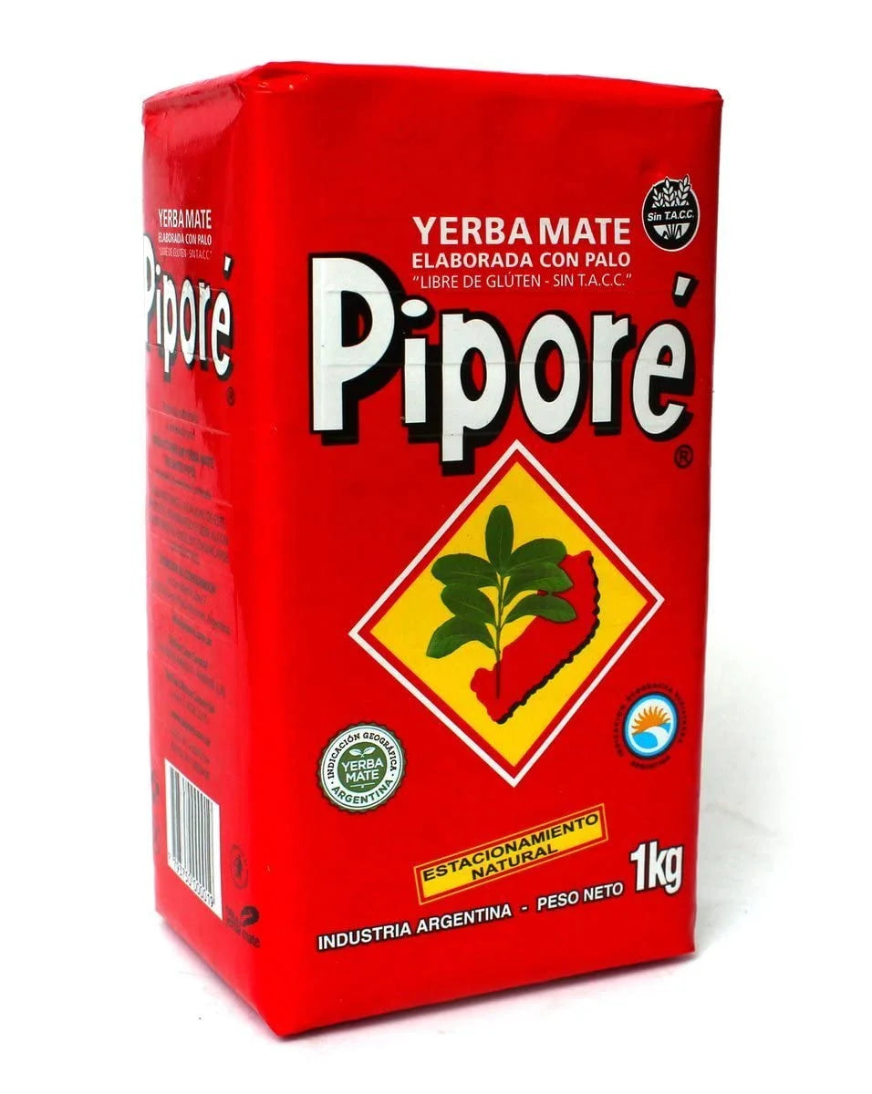 Pipore Regular Yerba Mate 2.2 lb Bag, Pack of 4 J551