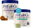 PetLab Co. – Gut & Breath Bundle: Dental Powder for Fresh Breath in 1 Scoop. for Large Dogs & Salmon Dog Probiotics to Support a Healthy Gut - Easy to Use – Innovative Formulas