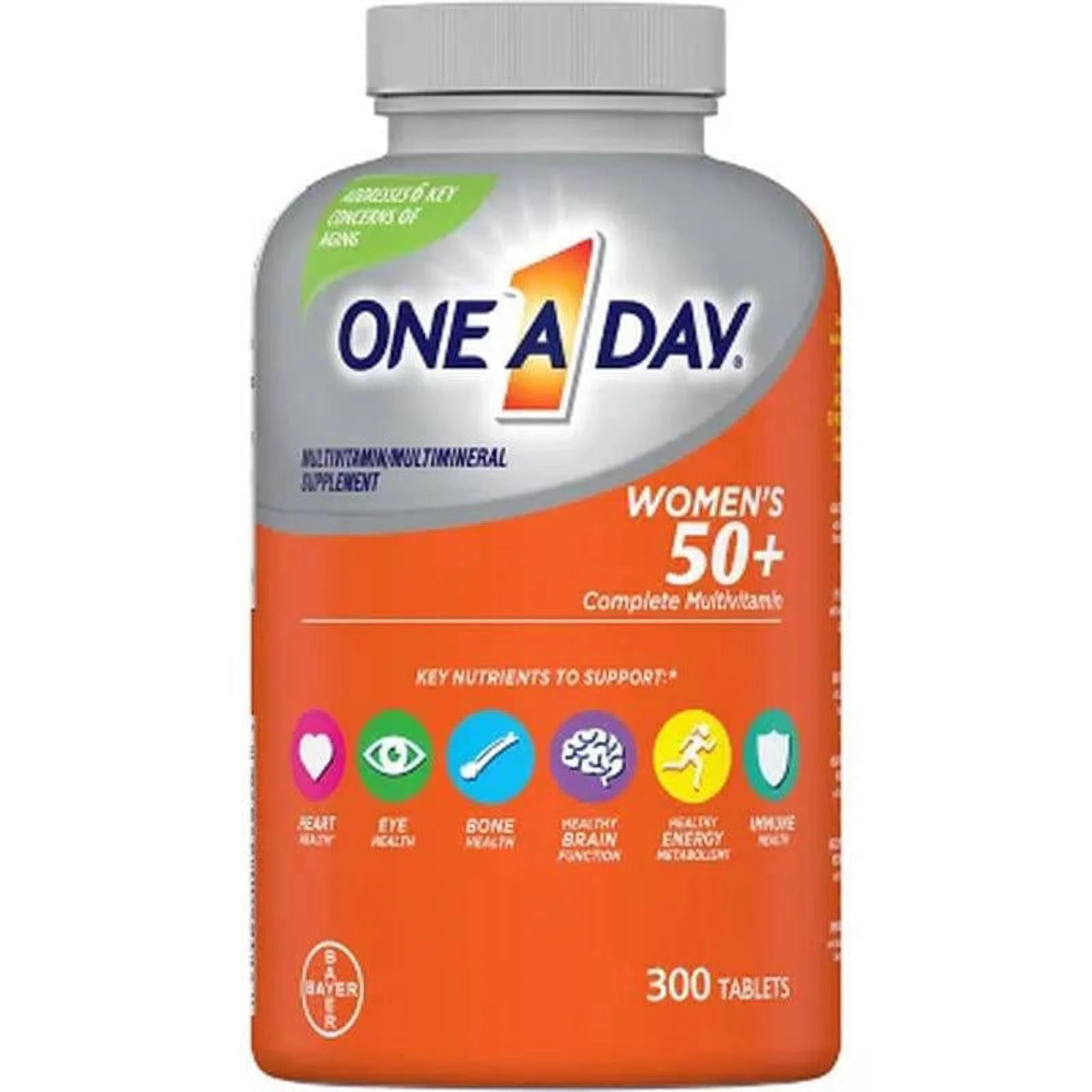 One a Day Women's 50+ Multivitamin, 300 Ct O543287