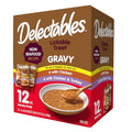 Hartz Delectables Gravy Non-Seafood Lickable Wet Cat Treat & Food Topper, Chicken Flavor Variety, 12 Pack, 1.40 Ounce (Pack of 12)