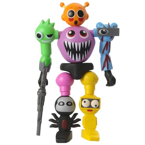 Sprunki Action Figures 2 Pack, Office Desk Decor, Gifts for Kids M738827