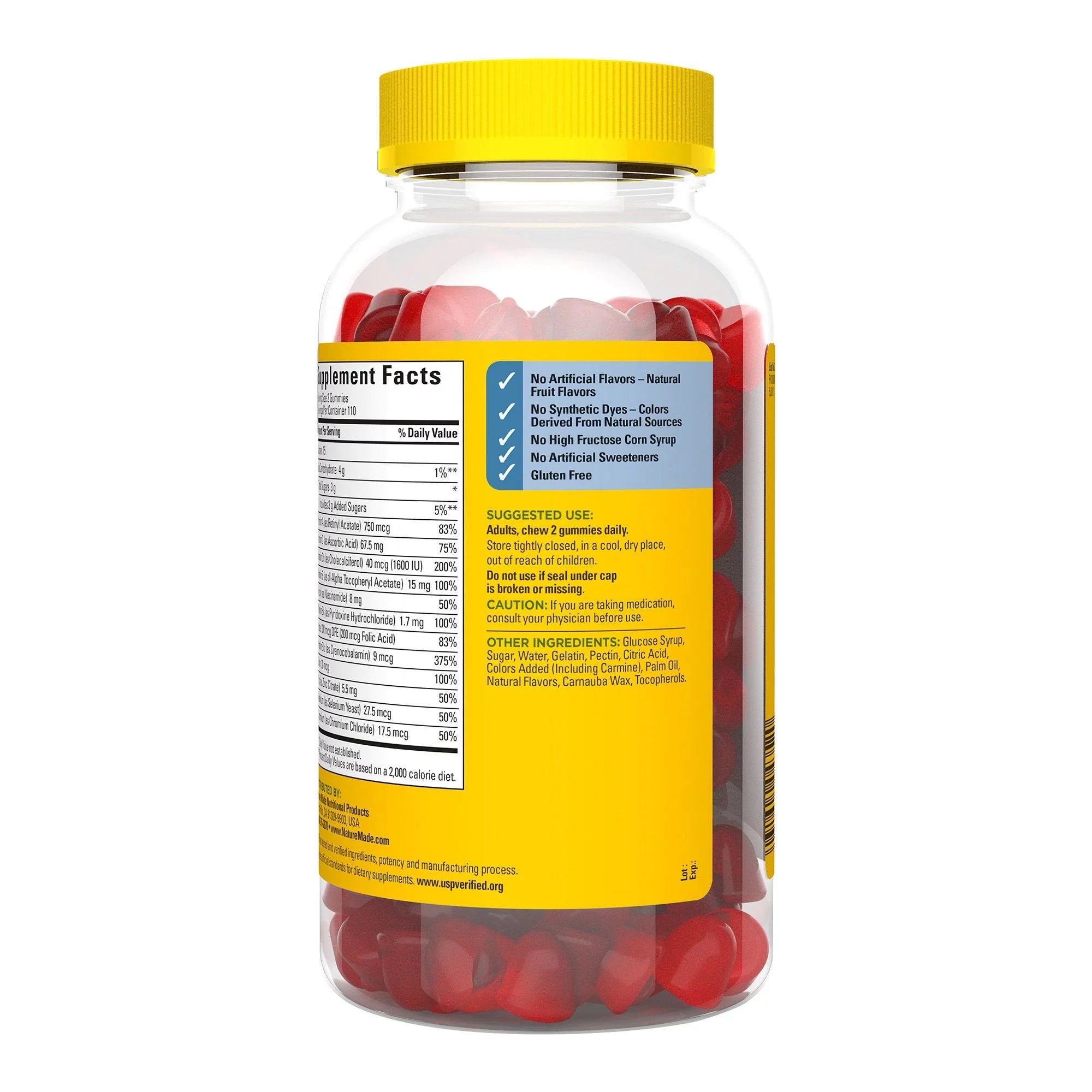 Nature Made Multivitamin for Him Gummies, 220 ct (2 Pack) Y1638