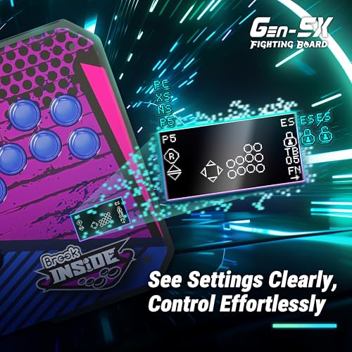 Brook Gaming Gen5X Fighting Board for PS5, XB Series, Switch and PC O6521