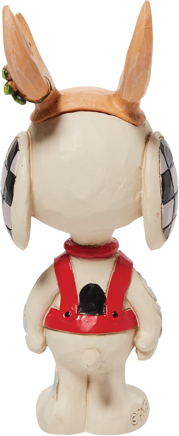 Enesco Jim Shore Peanuts Snoopy Reindeer Miniature Figurine I5926