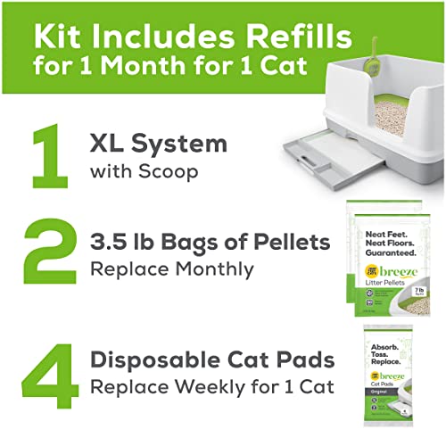 Tidy Cats Breeze Cat Litter System Starter Kit, XL M4190