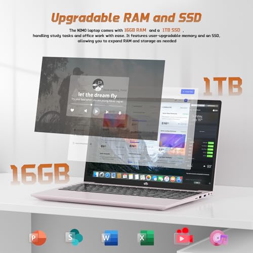 15.6" FHD IPS Laptop, 8GB RAM 128GB SSD, 13th Gen Intel N150 P450