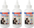 N/1 Cat Dewormer, Durvet Wormeze Feline Liquid Wormer for Cats & Kittens 4oz, Cat Wormer for All Worms, 3 Packs