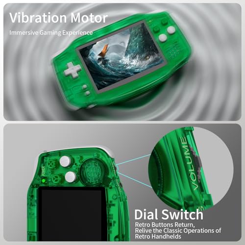 RG34XX Retro Handheld Game Console 3.4" IPS Screen 32G Linux 64-bit System with Protecting Bag (Indigo) H435680
