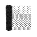ALEKO Galvanized Steel Chain Link Fence | Complete Kit | 4 x 50 Ft | 11.5-AW Gauge | Silver | KITCLF115G4X50