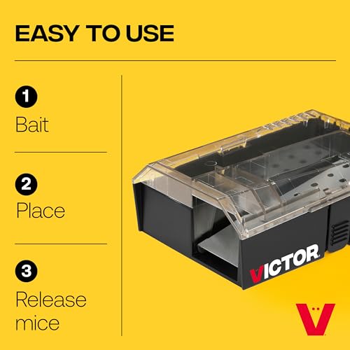 Victor M335SR-3 Multi-Catch Humane Mouse Trap, 3-Pack J447
