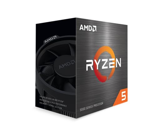 AMD Ryzen 5 5500 6-Core 12-Thread Desktop Processor with Wraith Stealth Cooler I150
