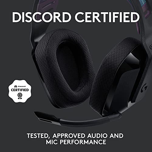 Logitech G535 Lightspeed Wireless Gaming Headset - Black D851