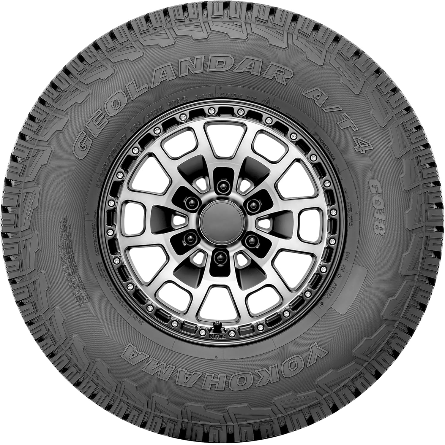 Yokohama Geolandar A/T4 G018 All Terrain LT35/12.50R20 Light Truck Tire P552
