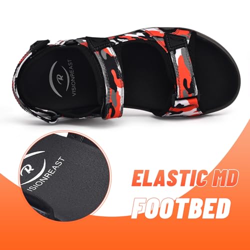 visionreast Mens Athletic Sandals Non-slip Outdoor Hiking P706