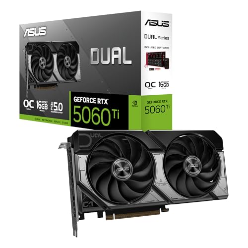 ASUS Dual GeForce RTX 5060 Ti 16GB GDDR7 OC Edition Z815