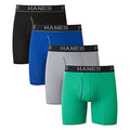 Hanes mens Comfort Flex Fit Ultra Lightweight Mesh Boxer Briefs, 4-pack