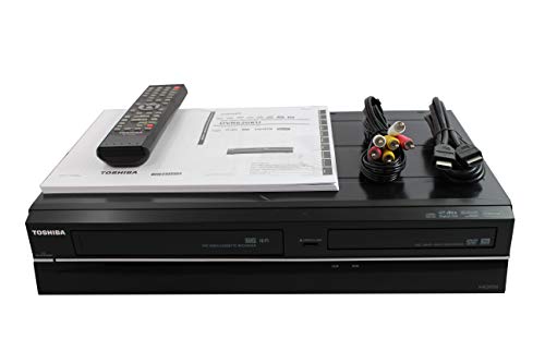 Toshiba VHS to DVD Recorder VCR Combo with Remote and HDMI W84717