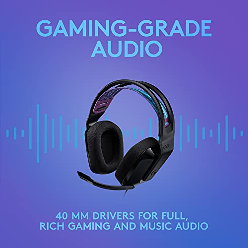 Logitech G535 Lightspeed Wireless Gaming Headset - Black D851