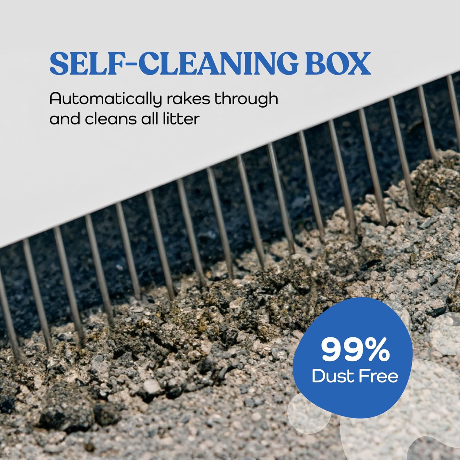 Smart Automatic Cat Litter Box Self Cleaning with Odor Eliminator K971