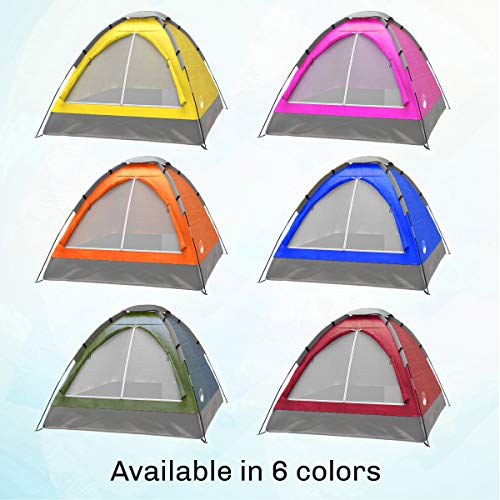2-Person Dome Tent with Rain Fly and Carrying Bag D783158