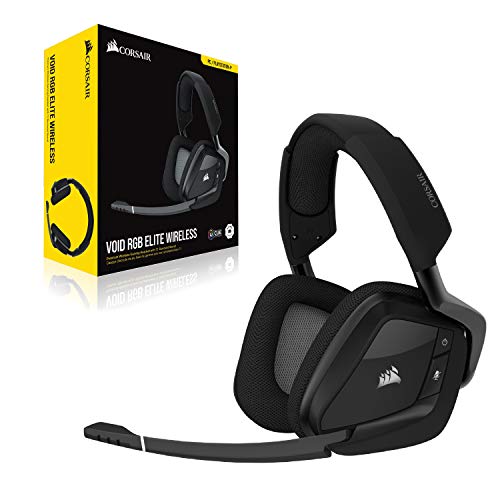 CORSAIR VOID RGB ELITE Wireless Gaming Headset, White C928