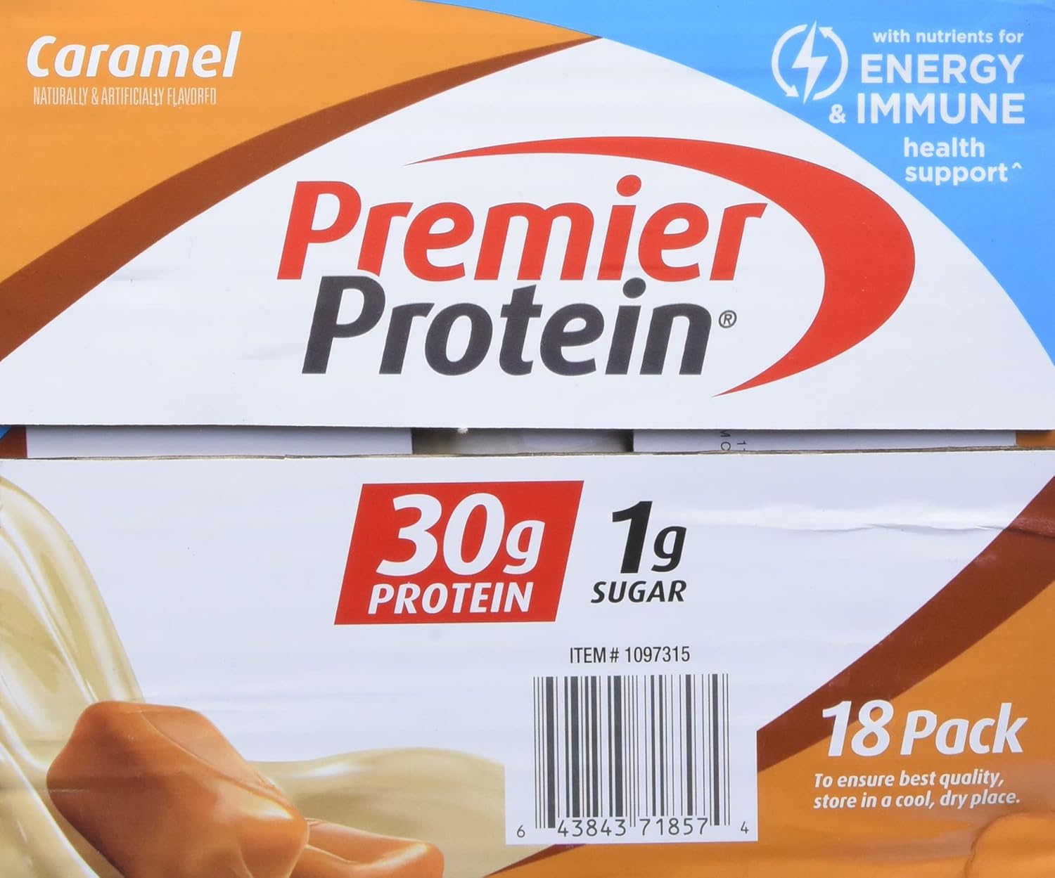 Premier Protein Shake Caramel, 198 Fl Oz V795