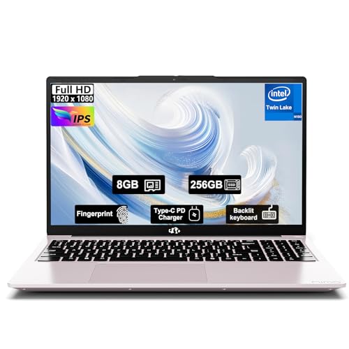 15.6" FHD IPS Laptop, 8GB RAM 128GB SSD, 13th Gen Intel N150 P450