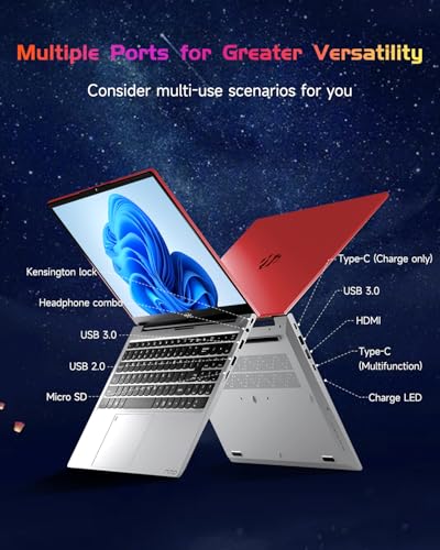 NIMO 15.6 IPS FHD Laptop, 16GB RAM 1TB SSD, Intel Pentium N100, Backlit Keyboard, Win 11 E701