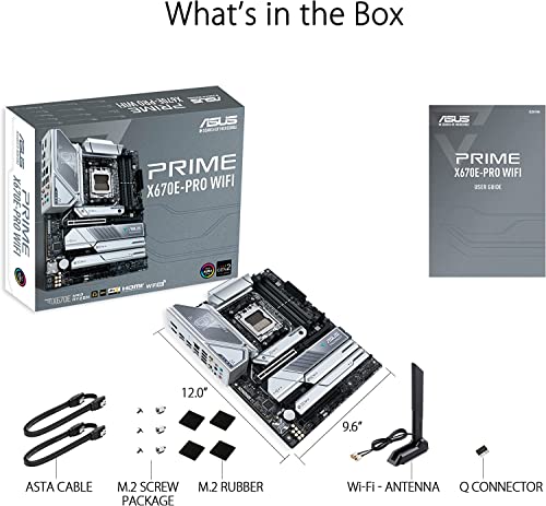 AMD Ryzen 7 7800X3D Desktop Processor with ASUS ROG Strix B650E-F Gaming WiFi Motherboard M47349