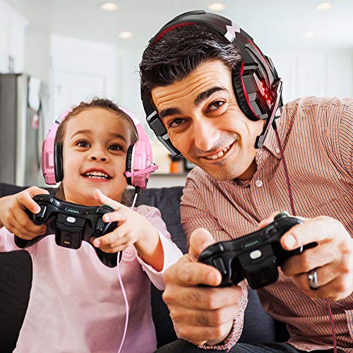 BENGOO G9000 Stereo Gaming Headset for PS4 PC Xbox One PS5, Noise Cancelling Over Ear with Mic U80966