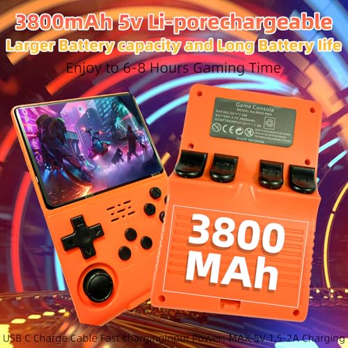 Handheld Game Console with 3.5 inch HD IPS Screen and 256G Card B564