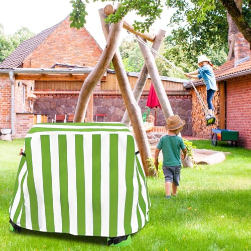 Kids Water Table Cover Outdoor Play Heavy-Duty 600D Waterproof Blue Q47935