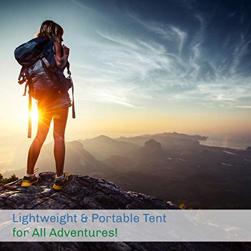2-Person Dome Tent with Rain Fly and Carrying Bag D783158