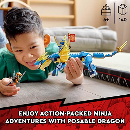 LEGO NINJAGO Jay’s Thunder Dragon EVO 71760 Building Kit U4039