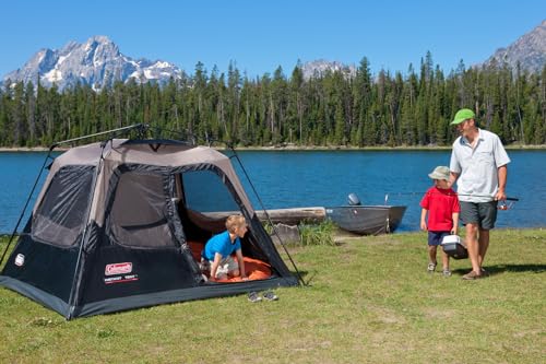 Coleman Instant Tent with 1-Minute Setup, 4/6/8/10 Person, Carry Bag H1828