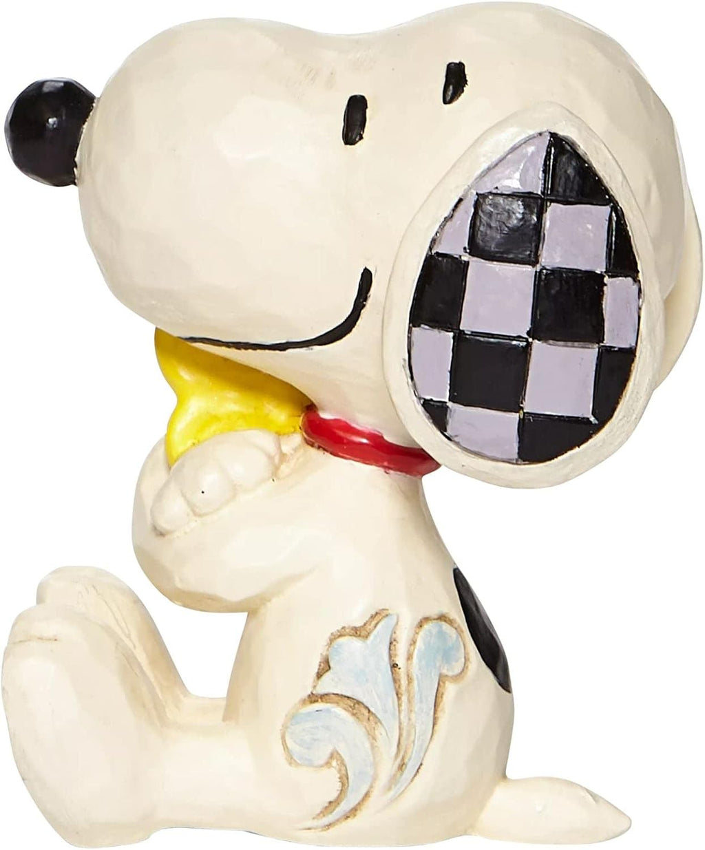 Peanuts by Jim Shore Snoopy Hugging Woodstock Miniature Figurine, 2.5 Inch F525418