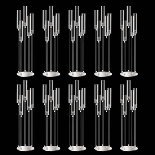 Black Candelabra Centerpieces for Wedding Table Decor 35in E5601