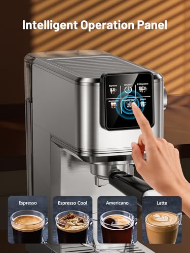 20Bar Espresso Machine with Milk Frother & Touch Screen Y43703